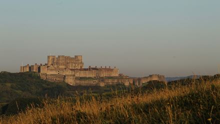 View of Dover Castle. Image courtesy of Unsplash, photo credits: Maisie Johnson