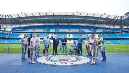 Visit Manchester for a City Stadium tour. Image courtesy of Golden Tours