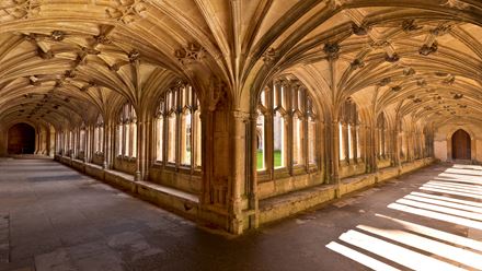 Vist Lacock Abbey. Image courtesy of Shutterstock