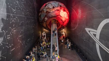 Uncover geological wonders at the Natural History Museum. Image credit: London & Partners/ Michael Barrow.