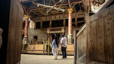 Explore the world of Shakespeare and discover the ingenious structure of the Globe Theatre on a guided tour. ©London & Partners/Michael Barrow