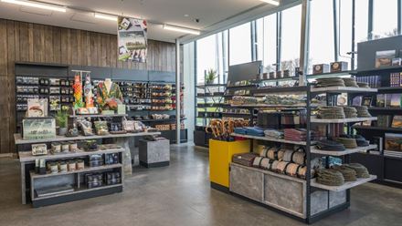 Grab a souvenir from the visitor centre at Stonehenge. Image Credit: English Heritage Trust