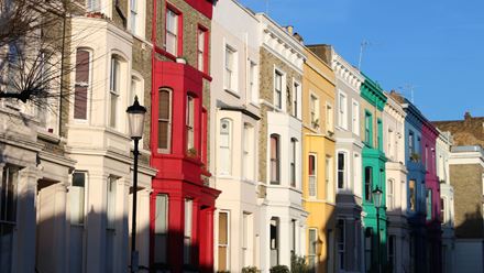 Explore Notting Hill's rich history and charm on a Notting Hill Walking Tour. Image courtesy of Golden Tours.