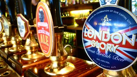 Sample some of the city's top beers on a Historical Pub Walking Tour. Image courtesy of Golden Tours.