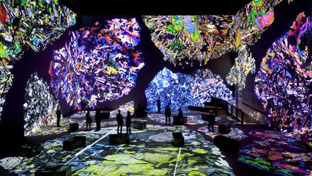 Delve into humankind’s space exploration at Lightroom in London’s King’s Cross. Image credit: Justin Sutcliffe. Image courtesy of Lightroom.