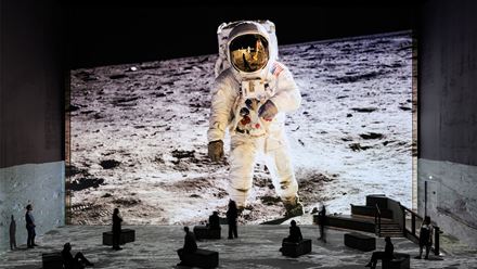 Learn about NASA’s new Artemis programme and watch interviews between Tom Hanks and Artemis astronauts. Image credit: Justin Sutcliffe. Image courtesy of Lightroom.