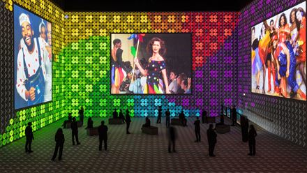 Patrick Kelly show at Vogue: Inventing the Runway ©Justin Sutcliffe. Image courtesy of Lightroom.