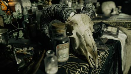 Marvel at the spooky decor at Halloween at Kew. © RGLiveSony Music. Image courtesy of  RGLiveSony Music.