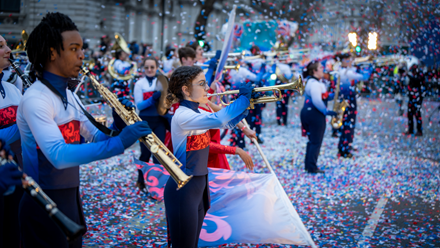 London New Year's Day Parade. Credit: Youth Music of The World. Image courtesy of Flickr.