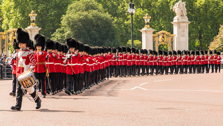Don't miss the Trooping the Colour parade in June. Credit: Shutterstock. Image courtesy of Shutterstock.