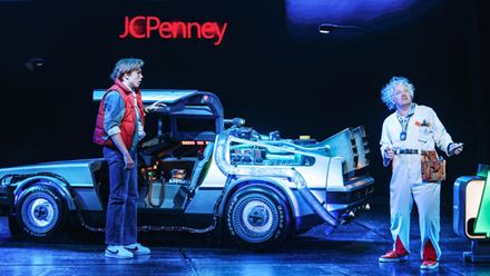 See the multi-award-winning Back to the Future: The Musical, currently playing at the Adelphi Theatre. Image courtesy of London Theatre Direct.