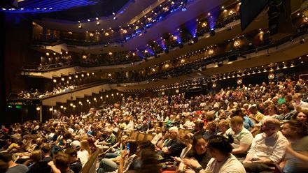 Experience groundbreaking performances from this year’s theatre programme at the Barbican Theatre. Image courtesy of the Barbican/Photo credit: Dion Barrett.