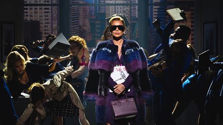 See London's latest musical sensation bring the iconic film The Devil Wears Prada to life on the stage of the Dominion Theatre. Image courtesy of Dewynters/ Photo credit: Matt Crockett.