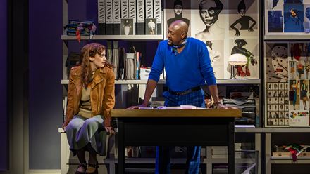 The Devil Wears Prada, the star-studded musical adaptation of the blockbuster film with music by Sir Elton John, has finally arrived in London's West End. Image courtesy of Dewynters / Photo credit: Matt Crockett.