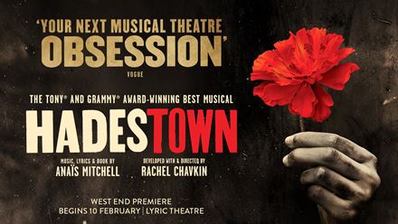 Join an unforgettable journey to the underworld and back in Hadestown at the Lyric Theatre. Image courtesy of London Theatre Direct.