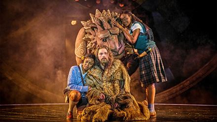 See the stage adaptation of the first Narnia book: The Lion, the Witch and the Wardrobe, currently playing at London's Sadler's Wells.  © Brinkhoff-Moegenburg