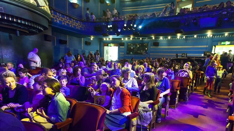 Relaxed performance of Matilda The Musical. Photo: Alex Rumsford. Image courtesy of Corner Shop PR