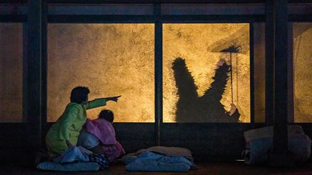 Immerse yourself in the fantastical world of Studio Ghibli's best-selling anime My Neighbour Totoro, now coming to London's West End. My Neighbour Totoro production images, 2022 Photo by Manuel Harlan (c) RSC, with Nippon TV