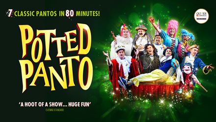 See all your favourite pantomimes in one show with Potted Panto at Wilton's Music Hall. Image courtesy of London Theatre Direct.