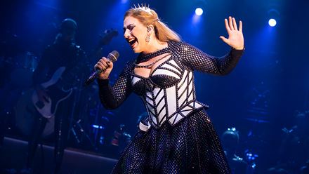 See the award-winning show Six The Musical and see Tudor queens transform into divas. Image courtesy of Storyhouse PR