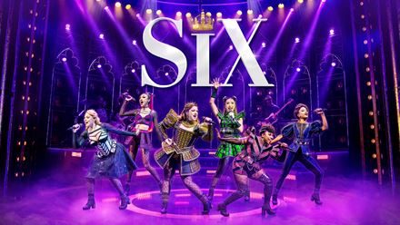 Witness history with a twist with Six The Musical at the Vaudeville theatre. Image courtesy of London Theatre Direct.