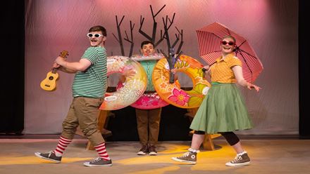 See the imaginative adaptation of the much-loved Stick Man books at Bloomsbury Theatre. Image courtesy of Mark Senior PR.
