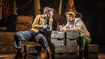 See the four-time Olivier Award nominated new British musical The Curious Case of Benjamin Button, currently wowing audiences at the Ambassadors Theatre in London. Photo credit: Marc Brenner.