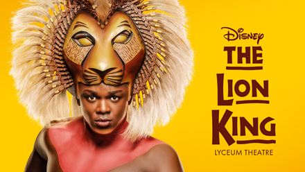 See the magical world of The Lion King come to life in the Disney musical, currently at London's Lyceum Theatre. Image courtesy of Dewynters.