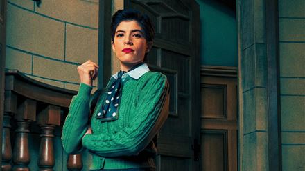 Study the suspects roaming the stage of The Mousetrap and try to solve the case before the end of the play. Image courtesy of London Theatre Direct.