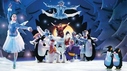 Birmingham Repertory Theatre's The Snowman. Photo Herbie Knott. Image courtesy of The Peacock Theatre at Sadler's Wells.