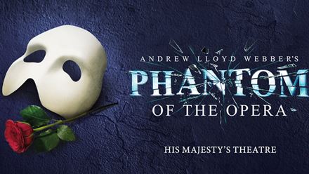 See the gothic romance that has captivated West End audiences for many years with The Phantom of the Opera, currently at His Majesty's Theatre. Photo courtesy of London Theatre Direct.
