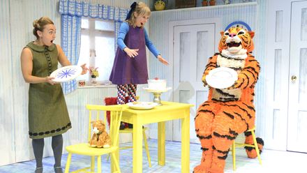 Discover a childhood classic at the Theatre Royal Haymarket with The Tiger Who Came to Tea. Photo credit: Robert Day. Image courtesy of Helen Snell.