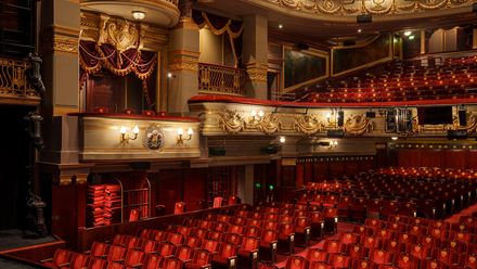 Enjoy fantastic theatre at this historic venue in London. Image courtesy of Sister London. Photo Credit: Andy Paradise.