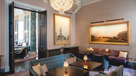 Celebrate an intimate special occasion in the Rogers Room at Theatre Royal Drury Lane. Image courtesy of Sister London. Photo credit: Andy Paradise.