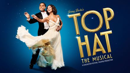 Don't miss the return to the West End of the musical sensation Top Hat, showing for a strictly limited time at the Southbank Centre. Image courtesy of Storyhouse PR.