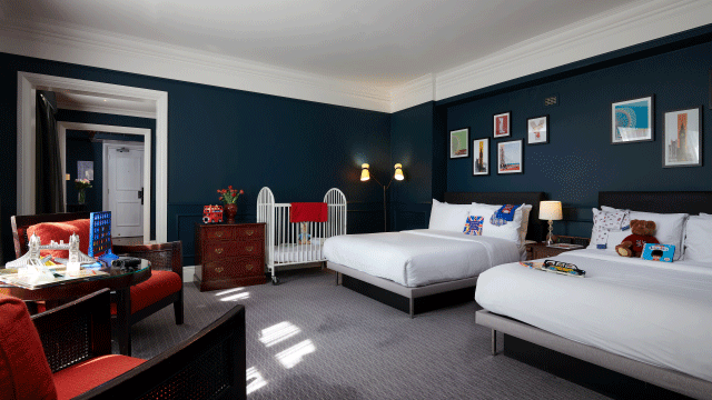 Family room at The Dilly