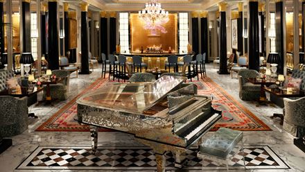 The Artists' Bar at The Dorchester. Credit: Dorchester Collection. Image courtesy of Dorchester Collection.