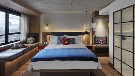 A bedroom. Image courtesy of Bacchus Agency.