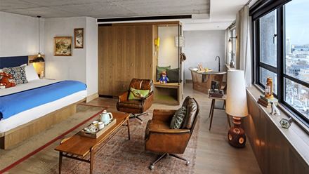 A bedroom. Image courtesy of Bacchus Agency.